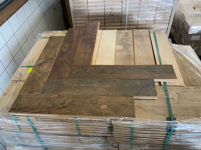 Multiplank visgraat cotswolds (oud eiken)(34,7 m2) - afbeelding 1 van  2