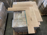 Multiplank visgraat eiken rustiek a parketvloer (22,5 m2)