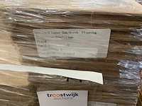 Multiplank visgraat eiken rustiek a parketvloer (22,5 m2) - afbeelding 3 van  3
