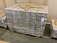 Multiplank visgraat eiken select + rustiek a/b parketvloer (52 m2) - afbeelding 2 van  3