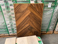 Multiplank visgraat slatewood parket (dawn)(103,68 m2) - afbeelding 1 van  2