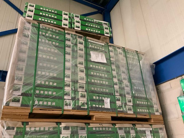 Multiplank visgraat slatewood parket (twillight)(120,09 m2) - afbeelding 2 van  2