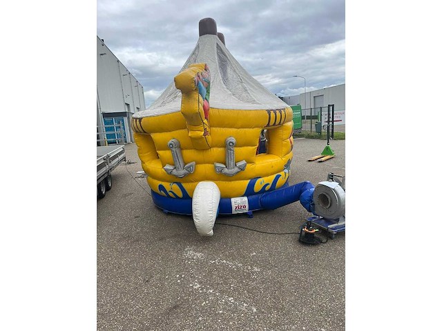 Multiplay piraat springkussen - afbeelding 7 van  9