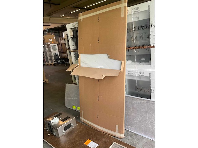 Multiplex eiland/tafelblad met hardkunststof toplaag 206x90 cm - afbeelding 2 van  5