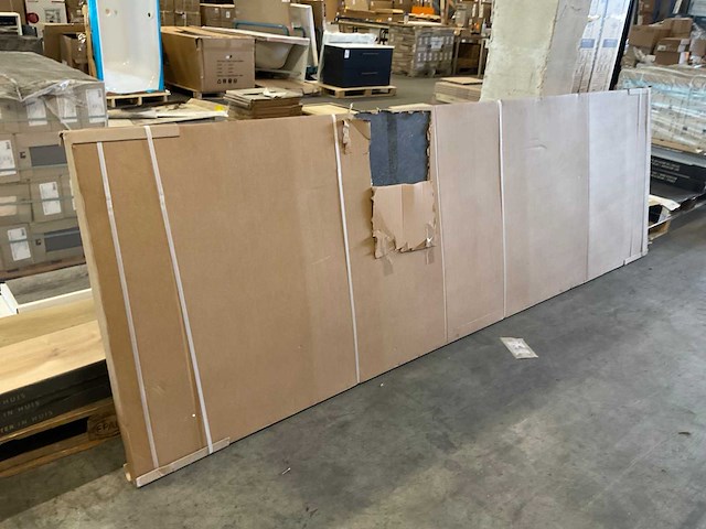 Multiplex eilandwerkblad met hardkunststof toplaag 311x 100 cm - afbeelding 1 van  5