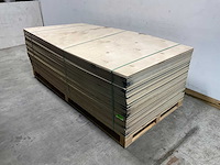 Multiplex-plaat - 250x125x0,9 cm (50x) - afbeelding 1 van  8