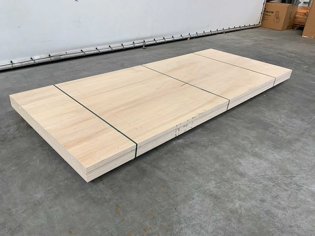 Multiplex plaat 3060x1305x38mm (3x) - afbeelding 1 van  7