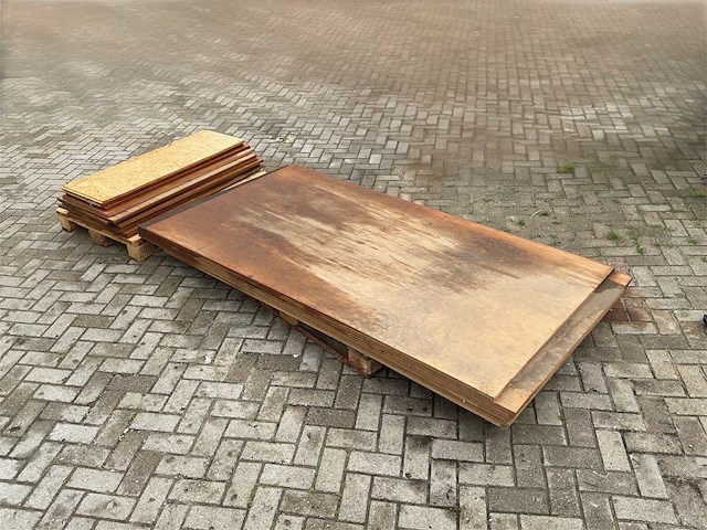 Multiplex platen - ca. 12 stuks - afbeelding 1 van  7