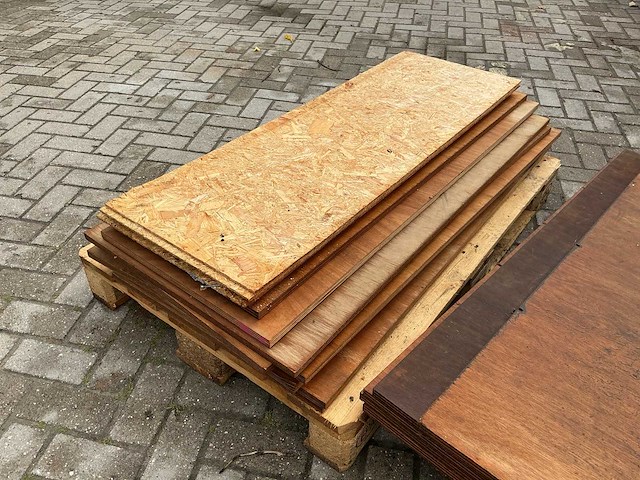 Multiplex platen - ca. 12 stuks - afbeelding 3 van  7