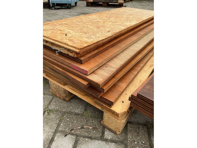 Multiplex platen - ca. 12 stuks - afbeelding 4 van  7