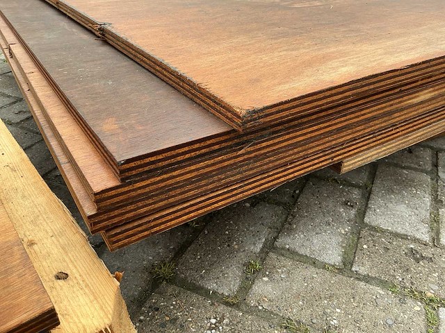 Multiplex platen - ca. 12 stuks - afbeelding 5 van  7