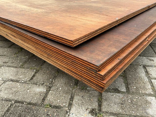Multiplex platen - ca. 12 stuks - afbeelding 7 van  7