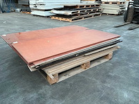 Multiplex stukken 10m2