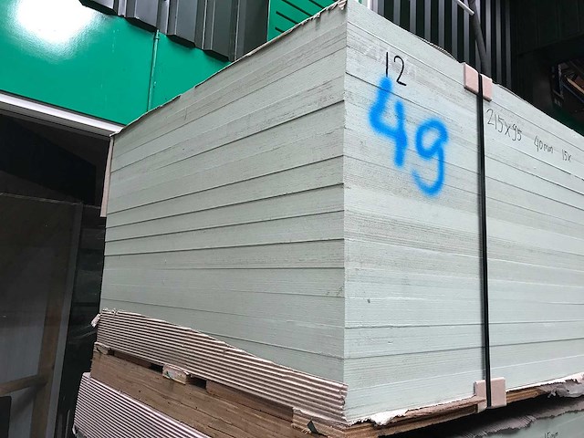 Multiplex uniprime 2150x950x40mm (15x) - afbeelding 2 van  3