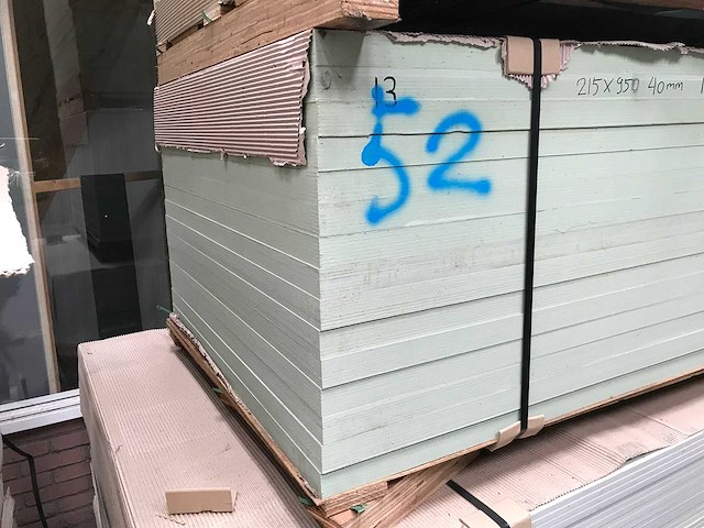 Multiplex uniprime 2150x950x40mm (15x) - afbeelding 2 van  3