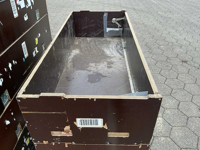 Multiplexhout - stapelbare transportbox - afbeelding 2 van  3