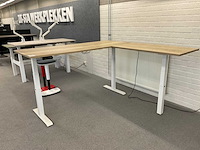 Multiratio elektrisch verstelbaar hoekbureau - afbeelding 1 van  4