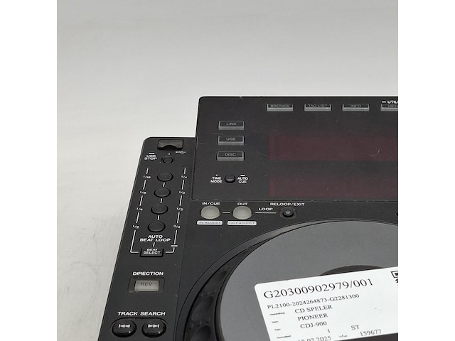 Multispeler, pioneer, cdj-900, 2011 - afbeelding 4 van  11