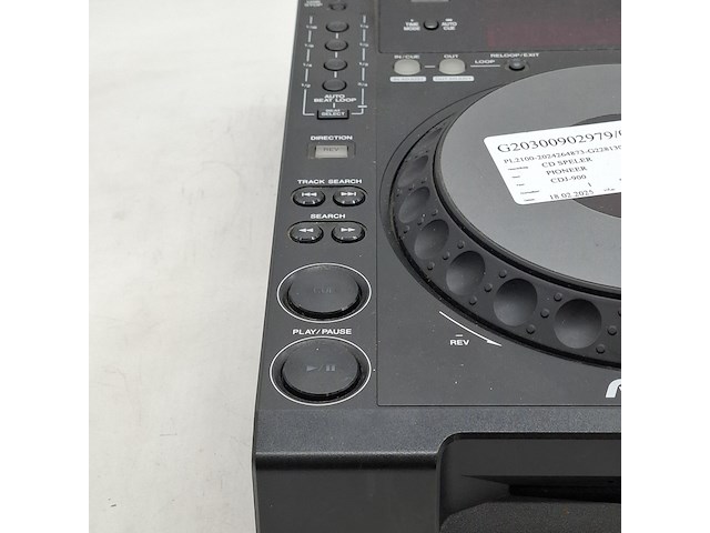 Multispeler, pioneer, cdj-900, 2011 - afbeelding 7 van  11