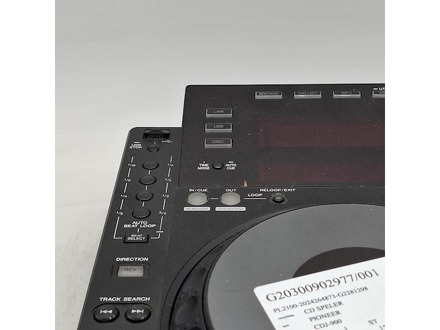 Multispeler, pioneer, cdj-900, 2011 - afbeelding 4 van  11