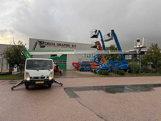 Multitel - 2014 - mt 182 az - autohoogwerker telescoop 18m - afbeelding 17 van  38