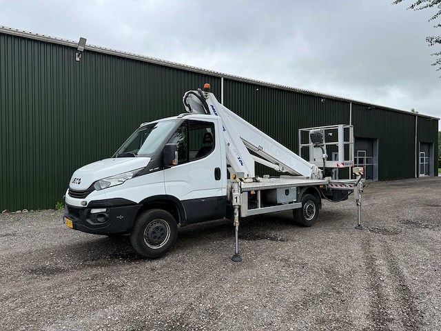 Multitel - 2017 - mt204 - iveco auto hoogwerker - afbeelding 2 van  16