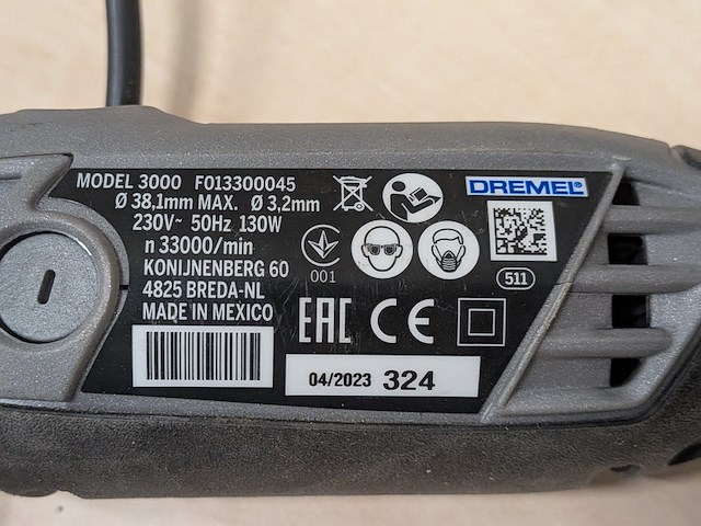 Multitool, dremel, 3000, 2023 - afbeelding 9 van  12