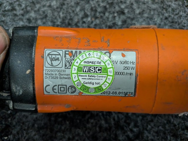 Multitool fein, bouwjaar 2012 - afbeelding 7 van  10