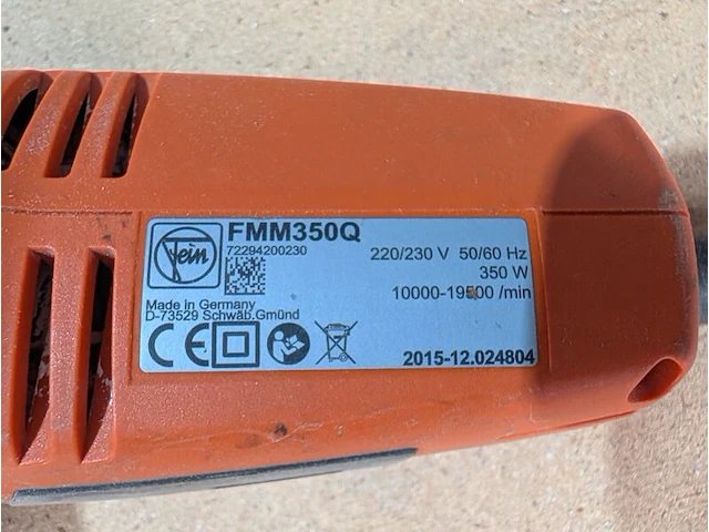 Multitool fein, fmm350q - afbeelding 5 van  9