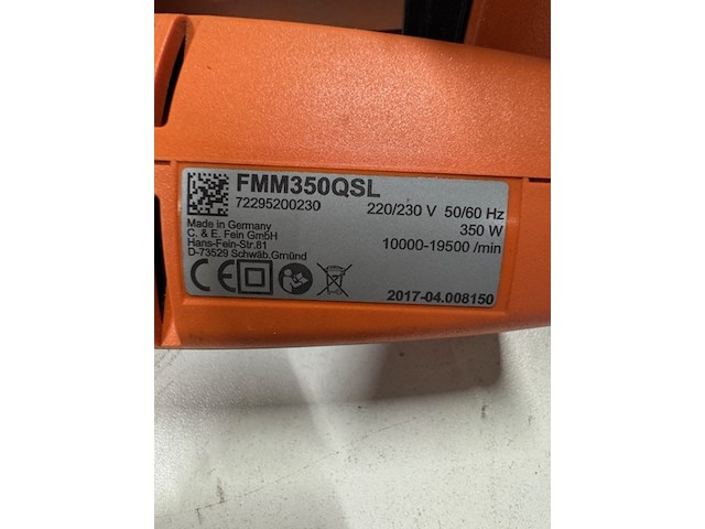 Multitool fein, multimaster quickstart - afbeelding 3 van  7