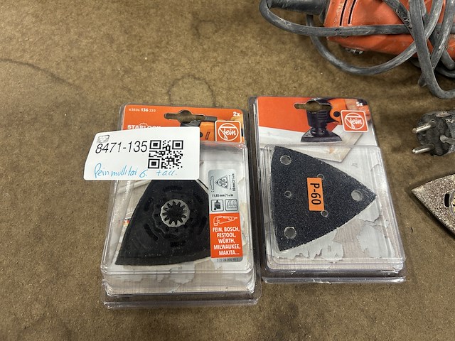 Multitool met accessoires fein - afbeelding 2 van  5