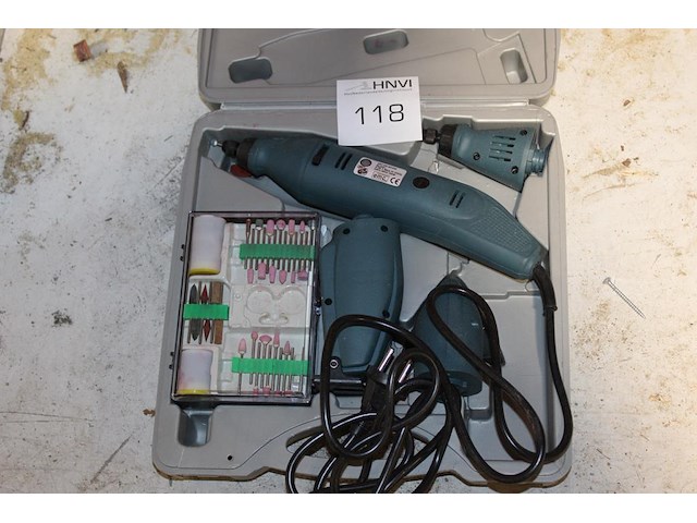 Multitool rodeo met diverse accessoires in koffer. - afbeelding 1 van  2