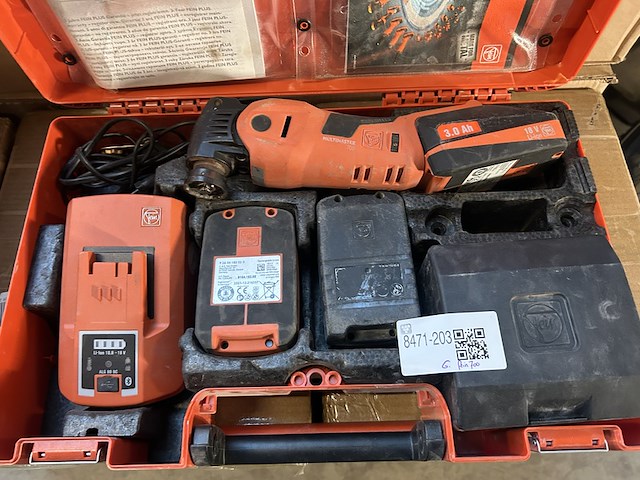 Multitool set in koffer met accu's en lader fein, 700 - afbeelding 3 van  7