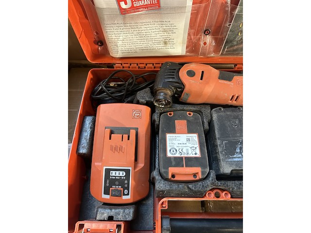 Multitool set in koffer met accu's en lader fein, 700 - afbeelding 4 van  7