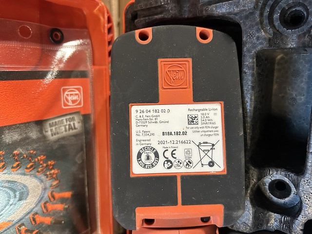 Multitool set in koffer met accu's en lader fein, 700 - afbeelding 6 van  7