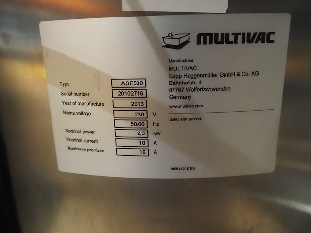 Multivac - afbeelding 9 van  9
