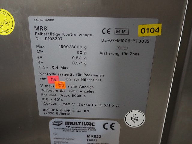 Multivac - afbeelding 6 van  16