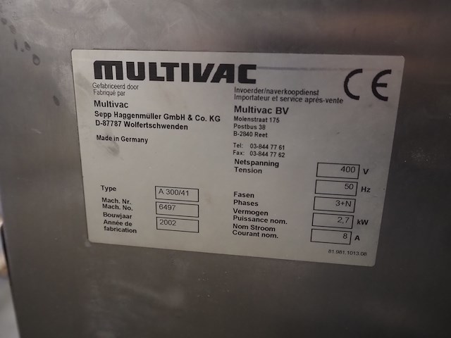 Multivac - afbeelding 4 van  12