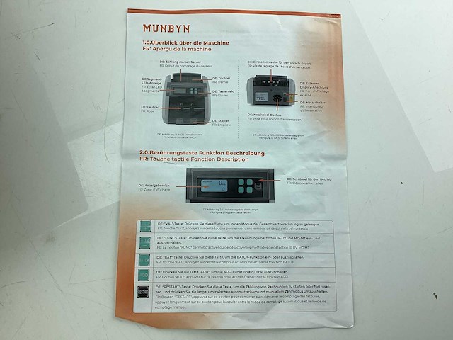 Munbyn - imc51 - geldtelmachine - afbeelding 8 van  9