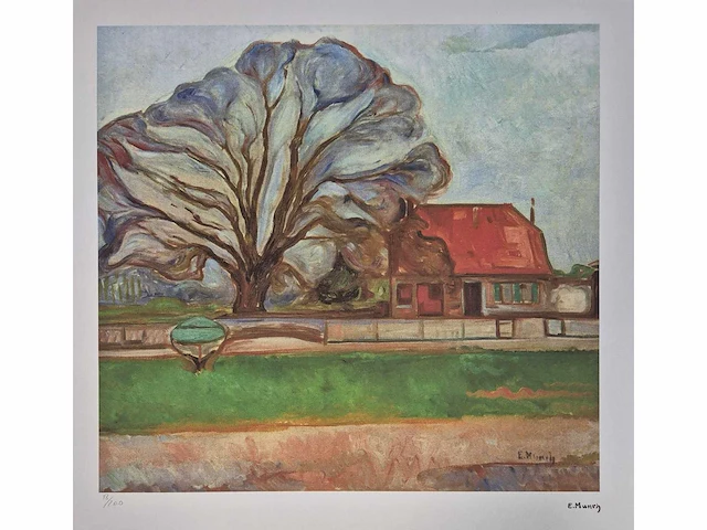 Munch - litho - 70 x 50 - afbeelding 1 van  4