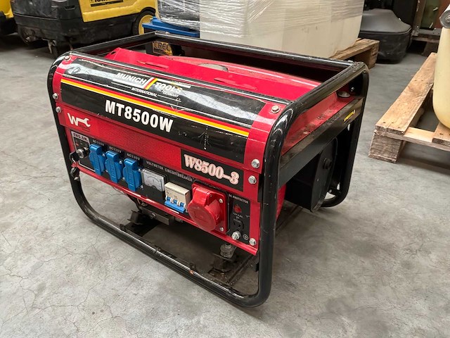 Munich tools mt8500w noodstroomaggregaat - afbeelding 1 van  6