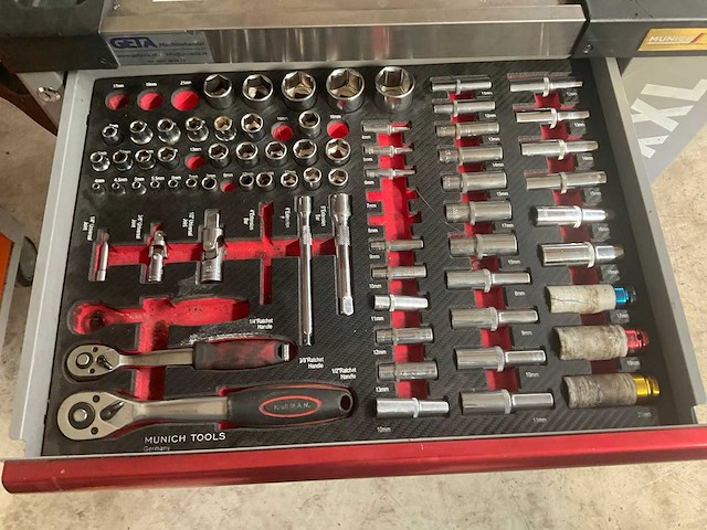 Munich tools xxl gereedschapswagen - afbeelding 5 van  9