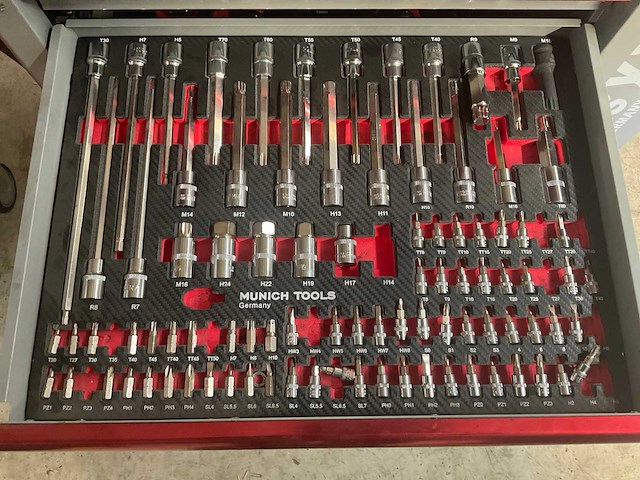 Munich tools xxl gereedschapswagen - afbeelding 6 van  9