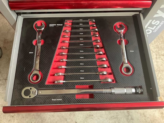 Munich tools xxl gereedschapswagen - afbeelding 7 van  9