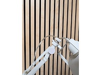 Muno design bureaulamp, architectenlamp wit - afbeelding 1 van  1