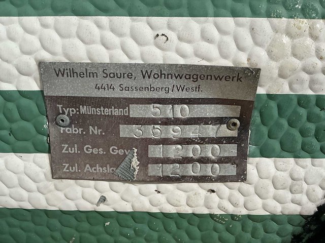 Munsterland - luxus 510 - caravan - afbeelding 24 van  25