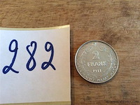 Munt 2fr 1911 - afbeelding 1 van  2