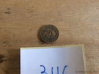 Munt 50 centiem 1922. frankrijk - afbeelding 1 van  1