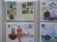 Munt en envelop/postzegel - afbeelding 2 van  3