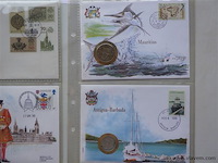 Munt en envelop/postzegel - afbeelding 3 van  3